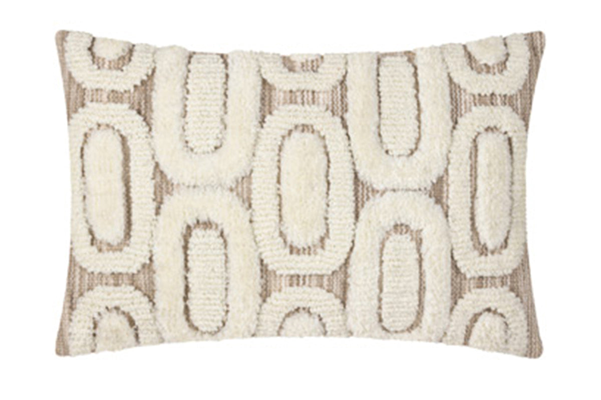 Hoem | Fosse Polyester Cushion | Natural | 30 x 50 cm