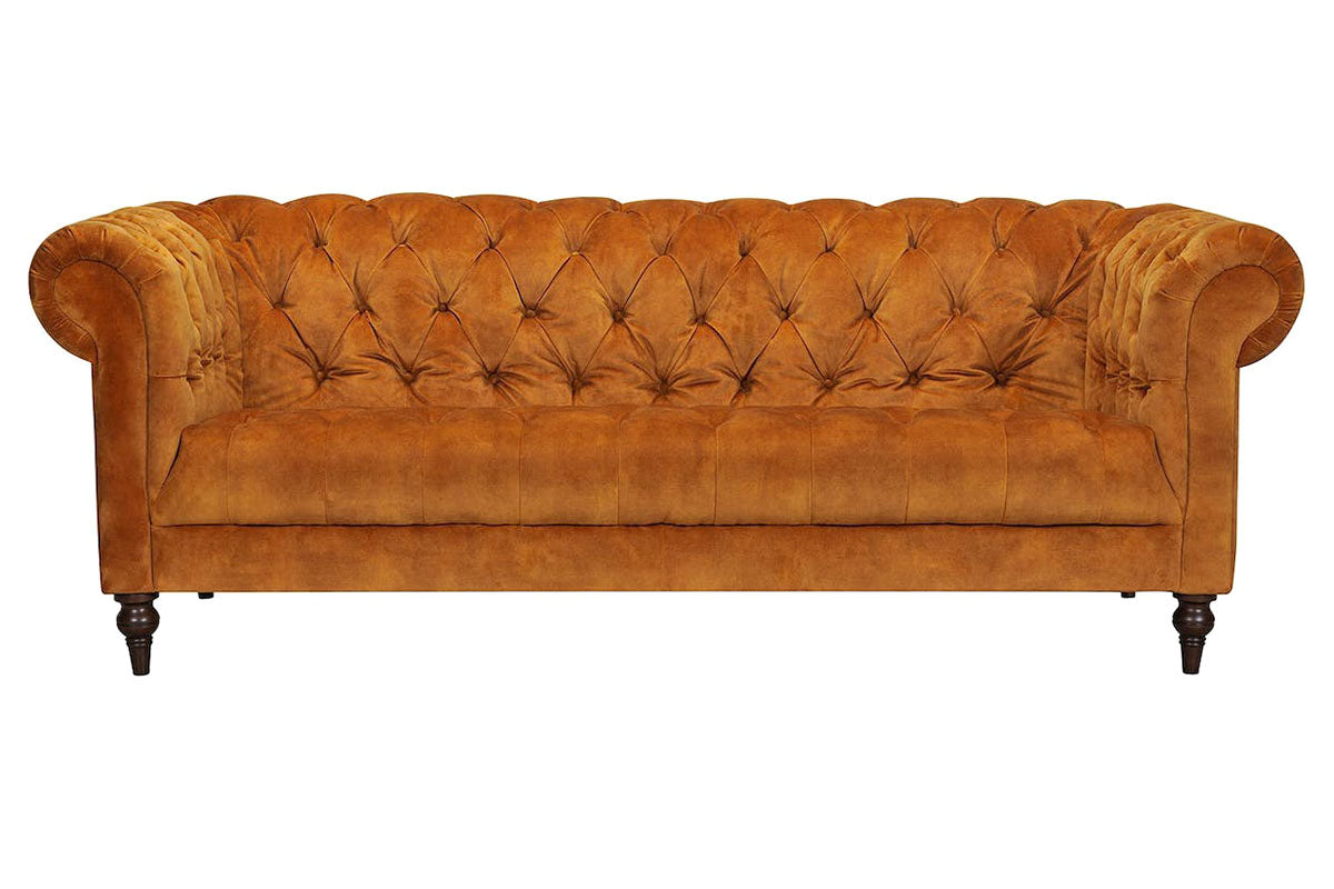 Franco 3 Seater Sofa | Fabric | Brown