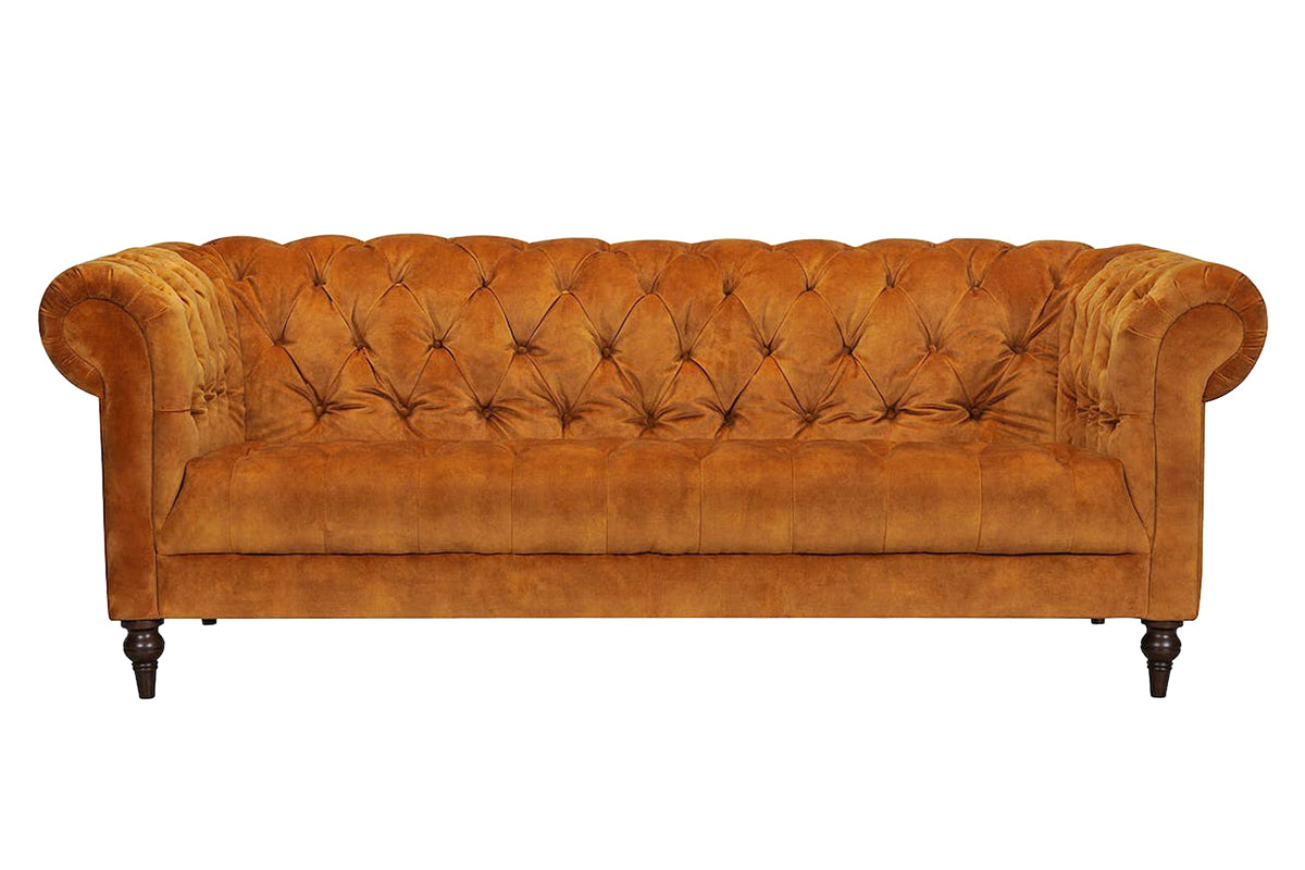 Franco 3 Seater Sofa | Fabric | Brown
