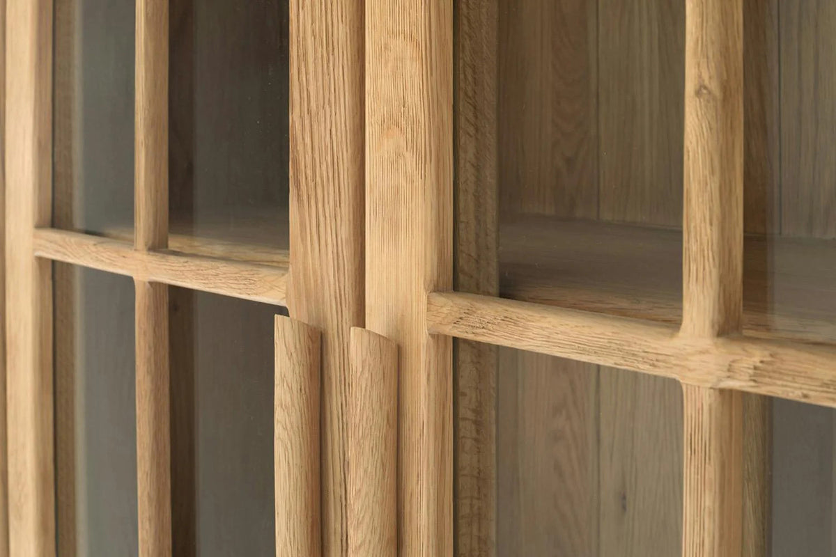 Hamilton Display Cabinet | Extra Large | Oak