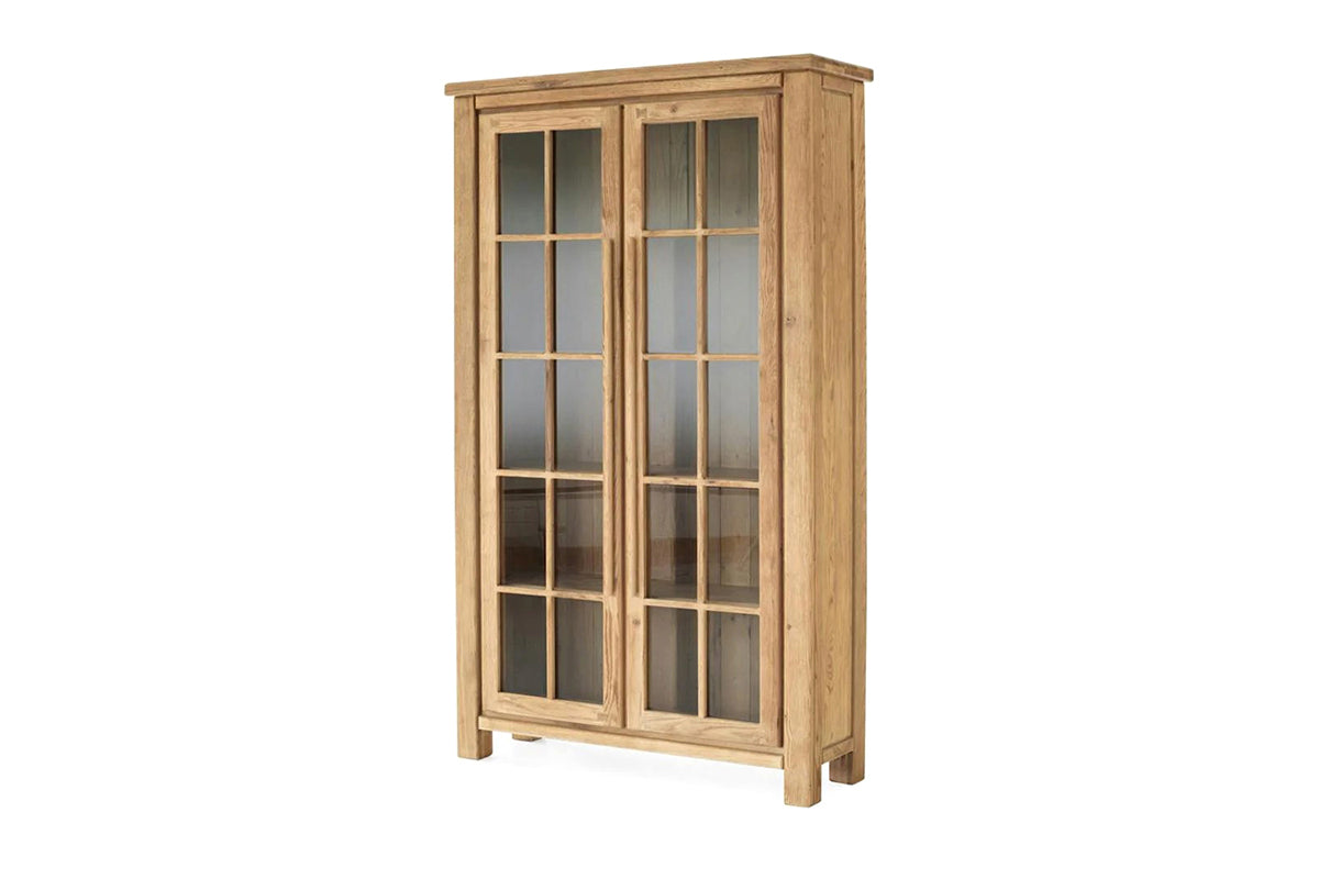 Hamilton Display Cabinet | Extra Large | Oak