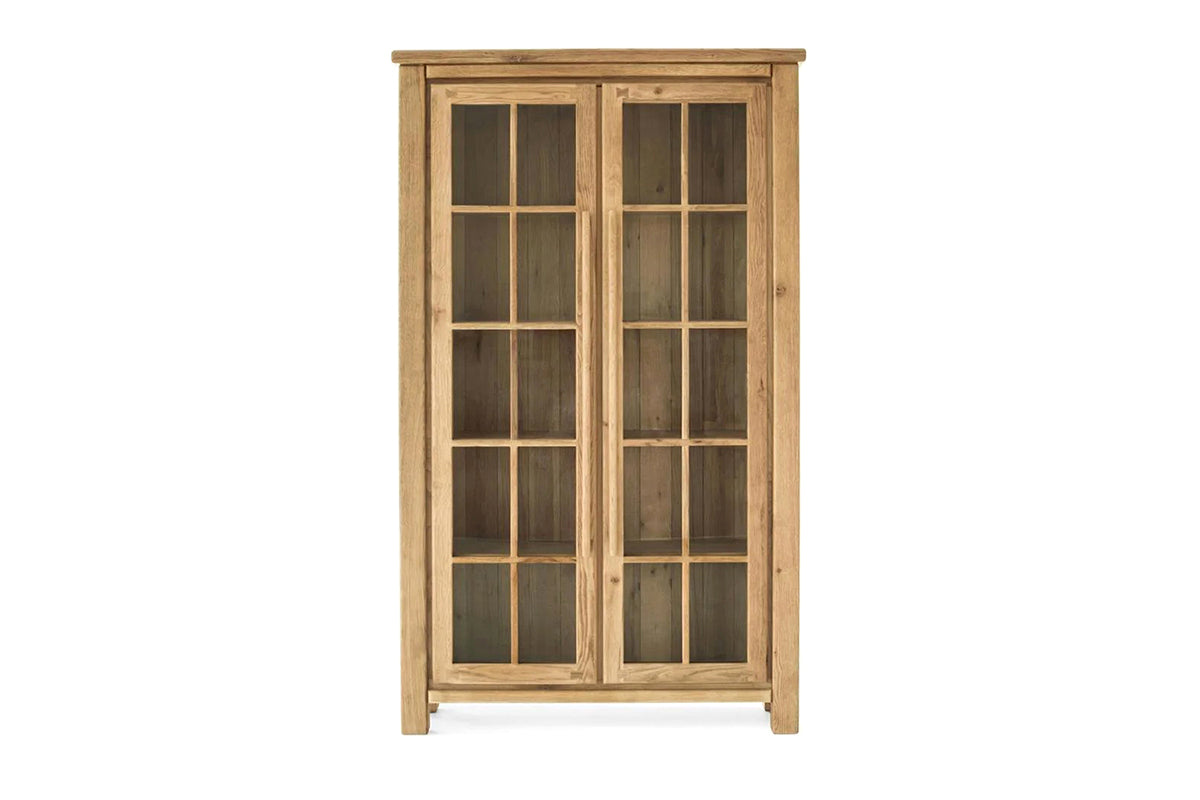 Hamilton Display Cabinet | Extra Large | Oak