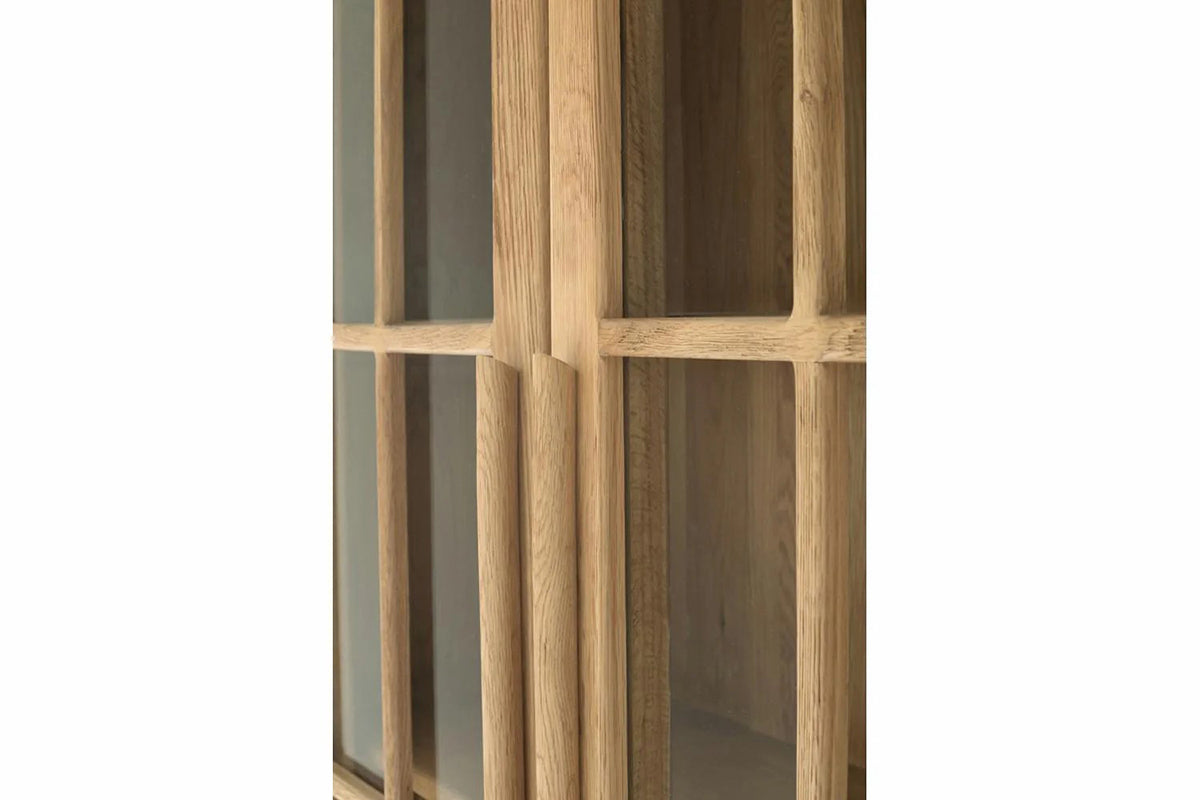 Hamilton Display Cabinet | Extra Large | Oak