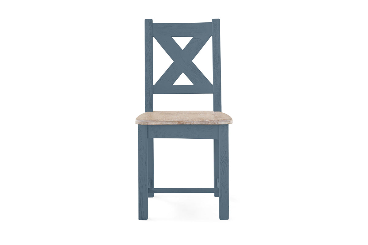 Savannah Cross Dining Chair | Oak | Colour Options