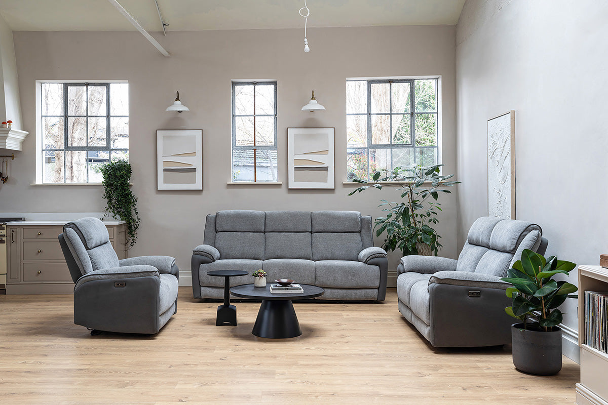 Marley Armchair | Power Recliner | Fabric | Grey