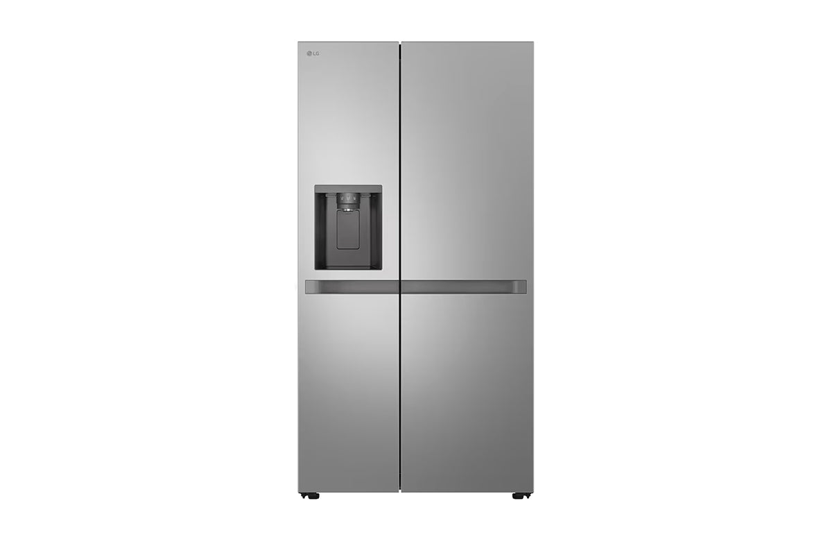 LG Nature Fresh Side by Side Freestanding American Fridge Freezer | GSLC41PYPE | Prime Silver