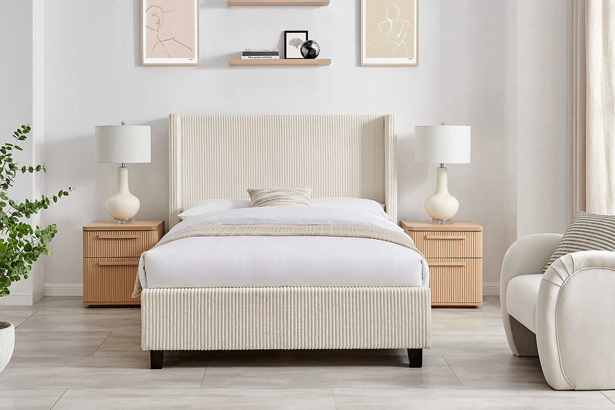 Olivia Bed Frame | King | 5ft | Natural
