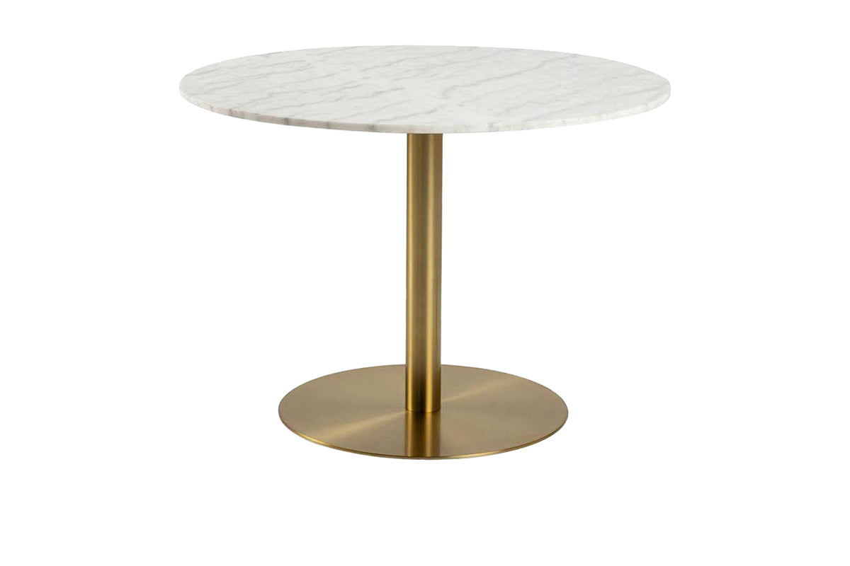 Sesto Round Dining Table | 105cm | White