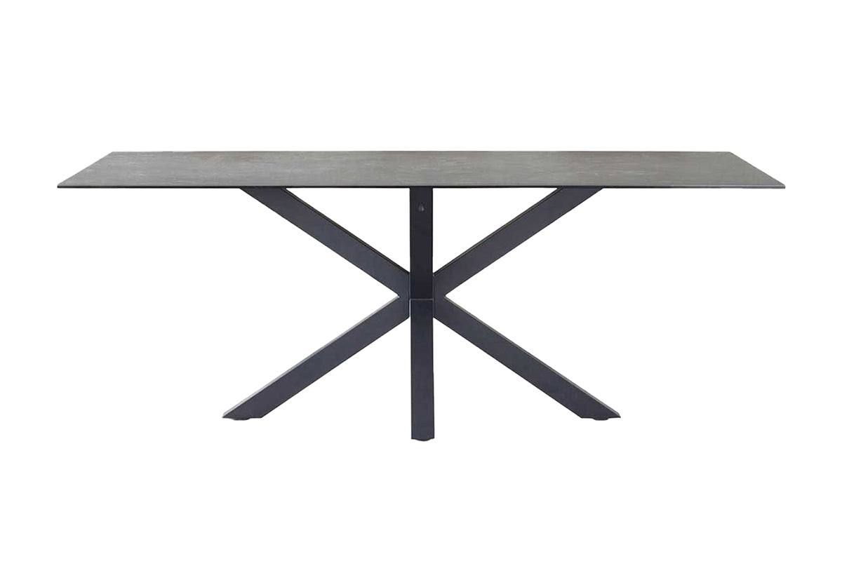 Harlie Rectangular Dining Table | 200 cm | Black