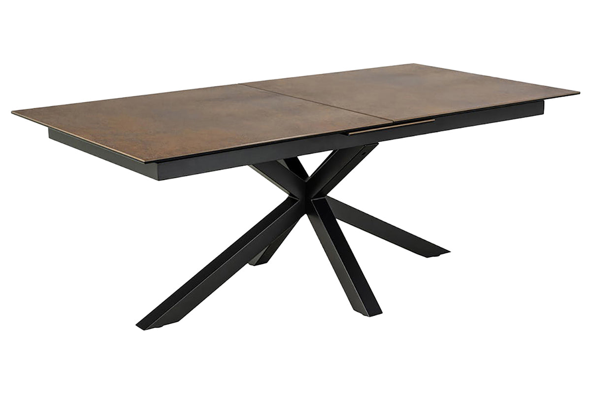 Harlie Rectangular Extending Dining Table | 240cm | Brown