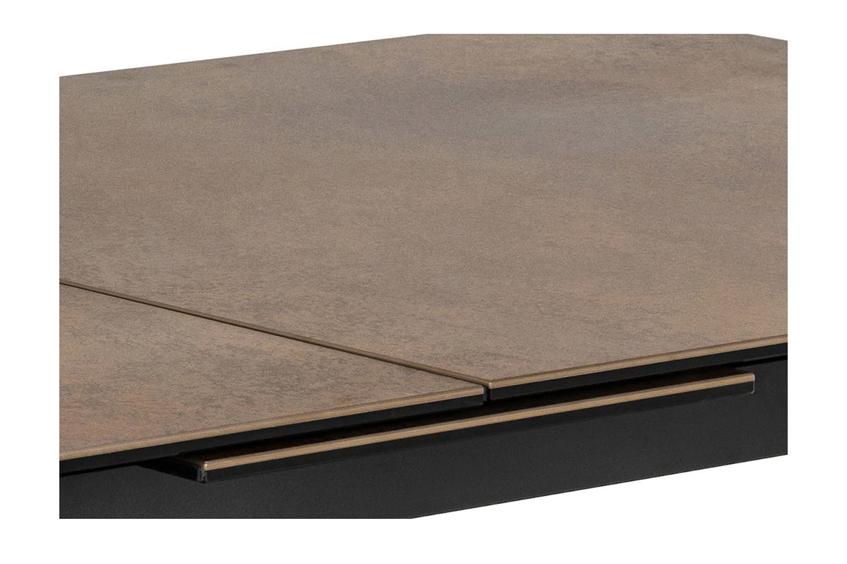 Harlie Rectangular Extending Dining Table | 240cm | Brown