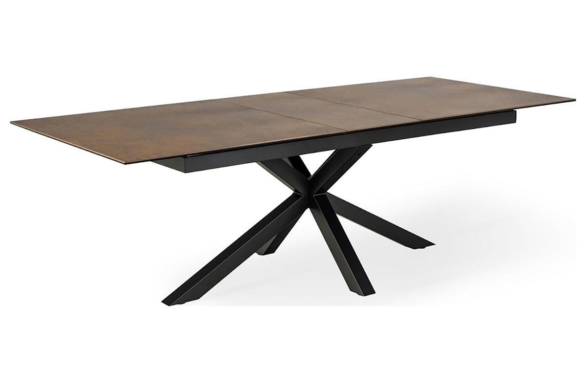 Harlie Rectangular Extending Dining Table | 240cm | Brown