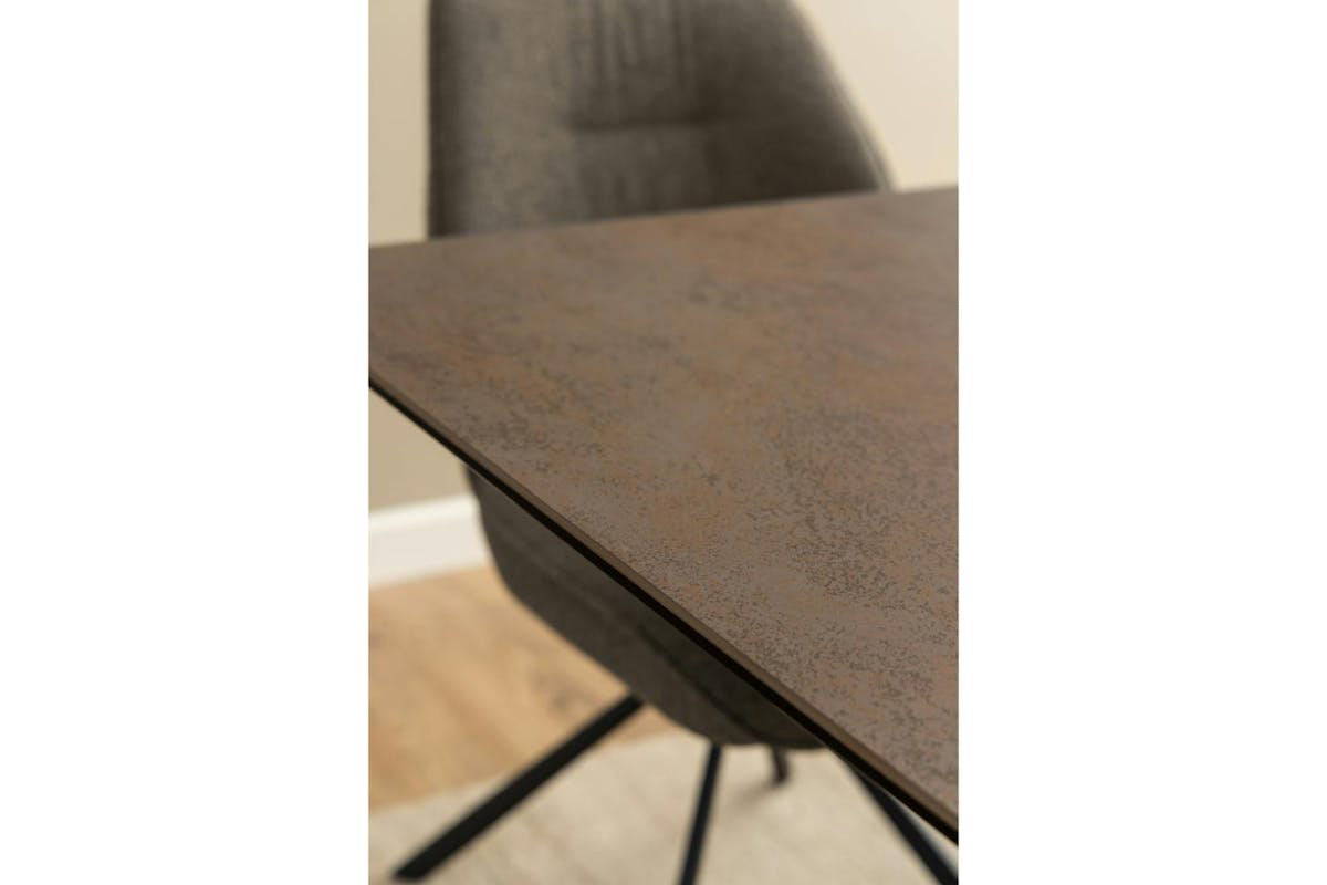 Harlie Rectangular Extending Dining Table | 240cm | Brown