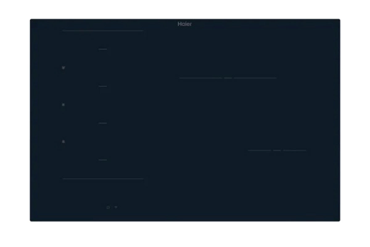 Haier Series 4 80cm 4 Zones Electric Induction Hob | HAMTB86IRCS | Black