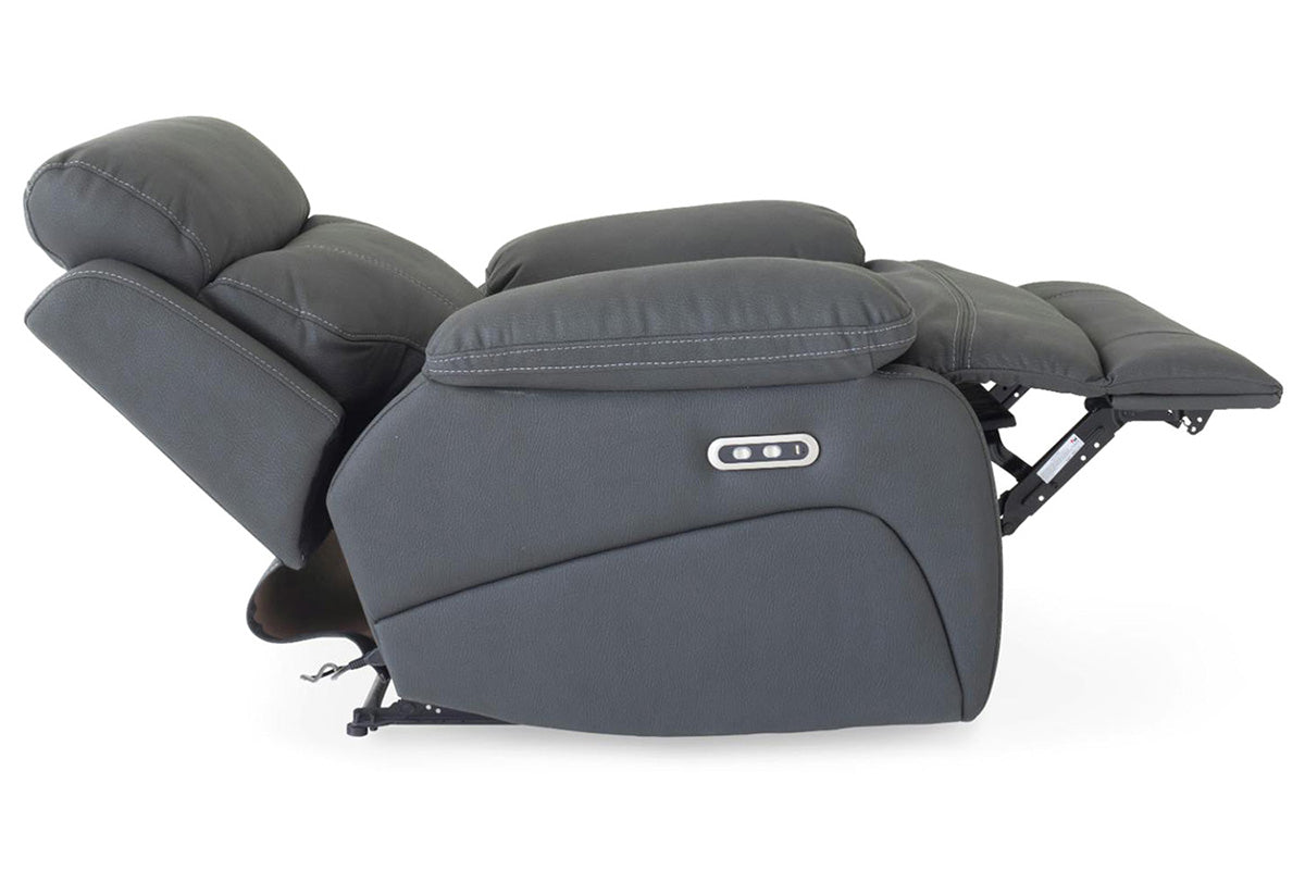 Hardy Armchair | USB | Power Recliner | Fabric | Grey