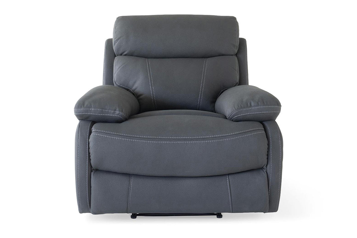 Hardy Armchair | USB | Power Recliner | Fabric | Grey