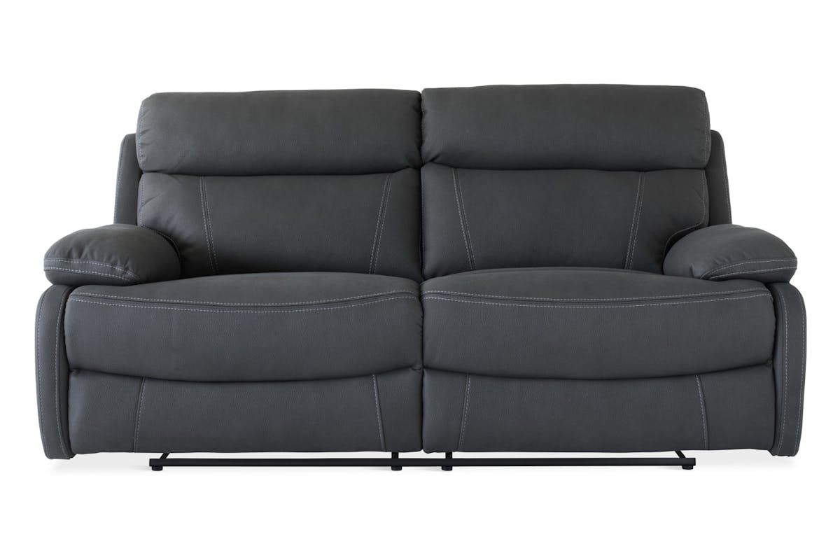 Hardy 3 Seater Sofa | USB | Power Recliner | Grey
