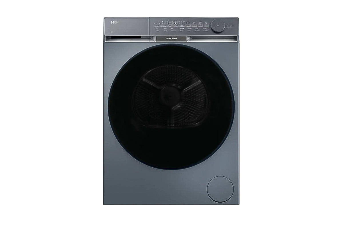Haier X Series 9kg Freestanding Heat Pump Tumble Dryer | HD90CQ387PGUUK | Graphite