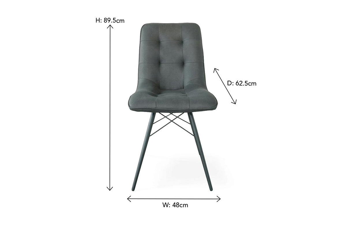 Modena Dining Chair | Grey