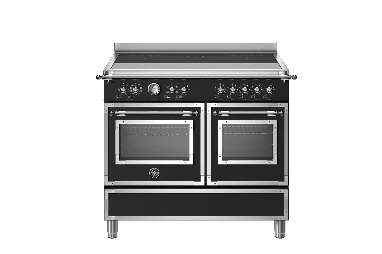 Bertazzoni 100cm Heritage Series Freestanding Electric Range Cooker | HER105I2ENET | Black Matt