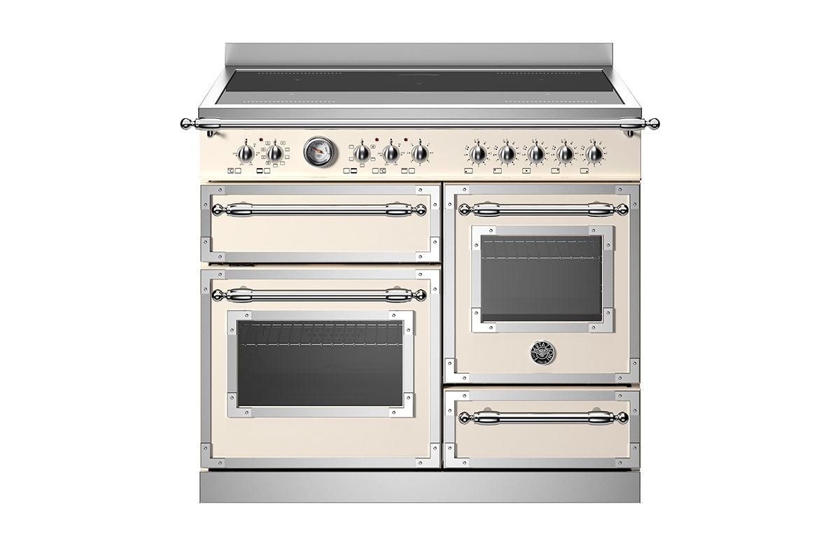 Bertazzoni Heritage Series 100cm Electric Range Cooker | HER105I3EAVT2 | Ivory