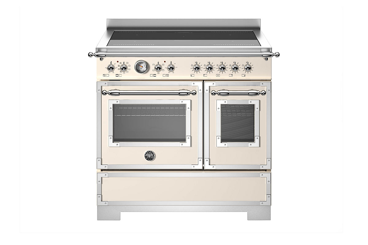 Bertazzoni Heritage Series 90cm Electric Range Cooker | HER95I2EAVT2 | Ivory