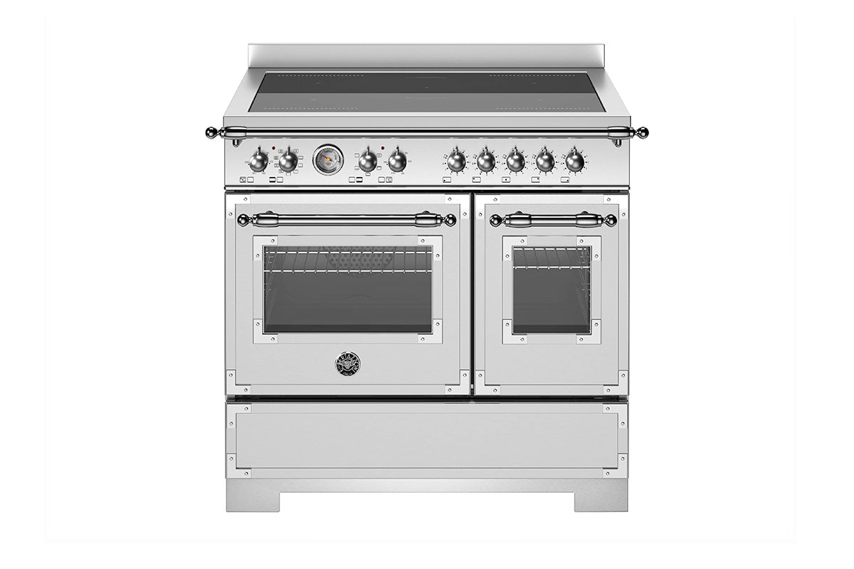 Bertazzoni Heritage Series 90cm Electric Range Cooker | HER95I2EXT2 | Stainless Steel