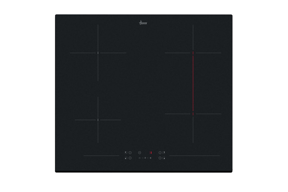 Hoover 60cm 4 Zones Electric Ceramic Hob | HH64BVT | Black
