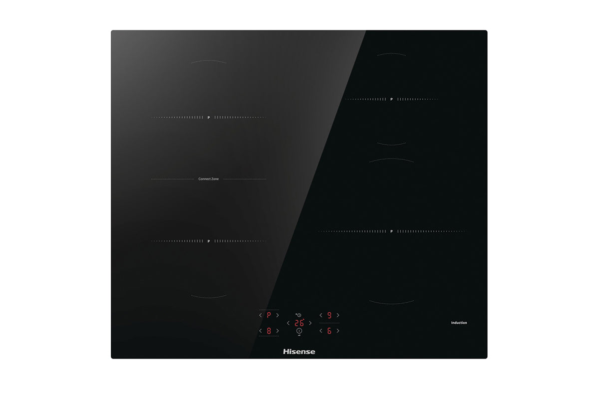 Hisense 60cm Built-in 4 Zones Induction Hob | HI6421BSC | Black