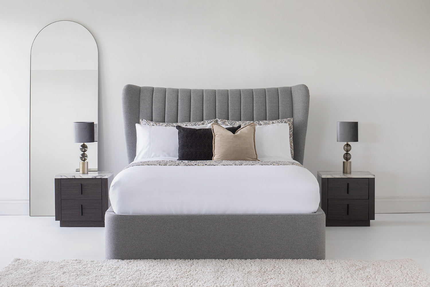 Tempur | Horton Ottoman Bed Frame | Super King | 6ft | Mercury