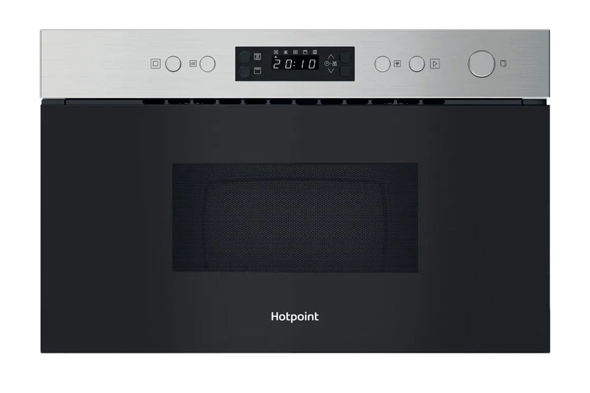 Hotpoint Class 2 Built-in Microwave with Grill | HPMK12CXUK | Stainless Steel