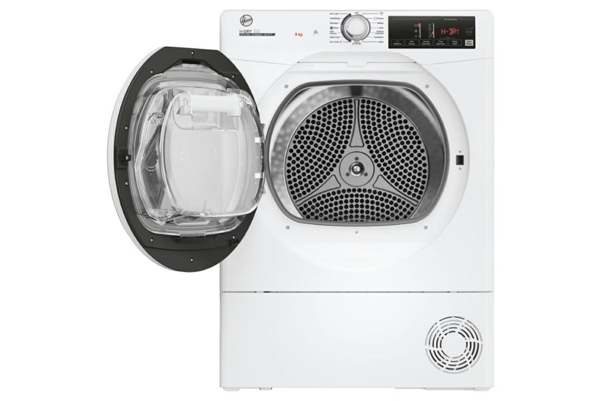Hoover H-DRY 350 9kg Freestanding Condenser Tumble Dryer | HREC9TE-80 | White-9