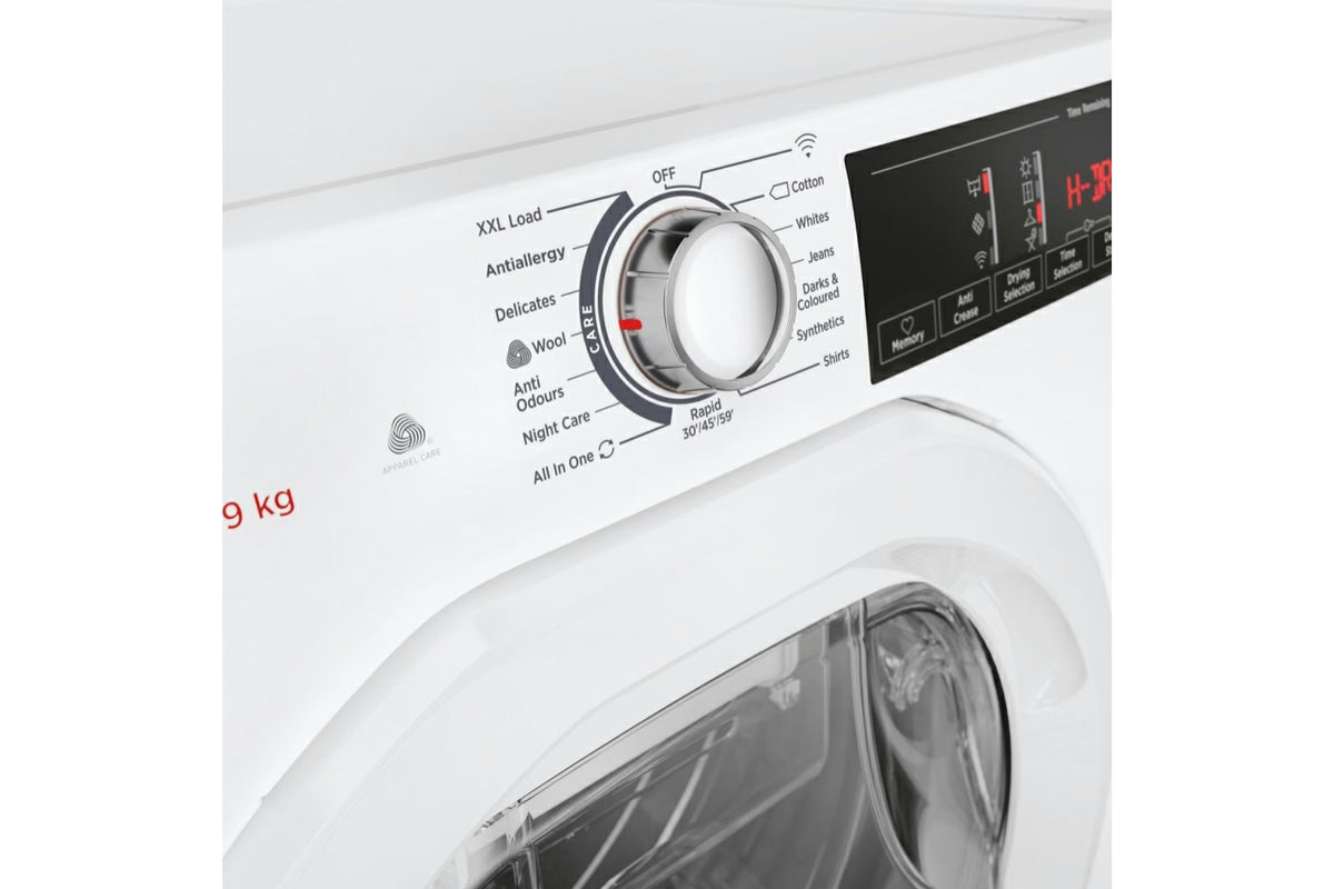 Hoover H-DRY 350 9kg Freestanding Condenser Tumble Dryer | HREC9TE-80 | White-5