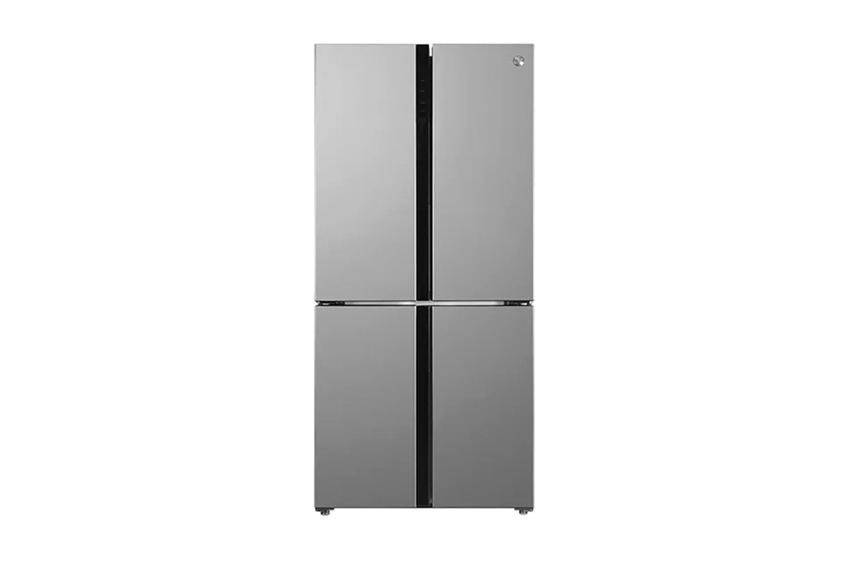 Hoover Freestanding Fridge Freezer | HSC918ENXK | Grey