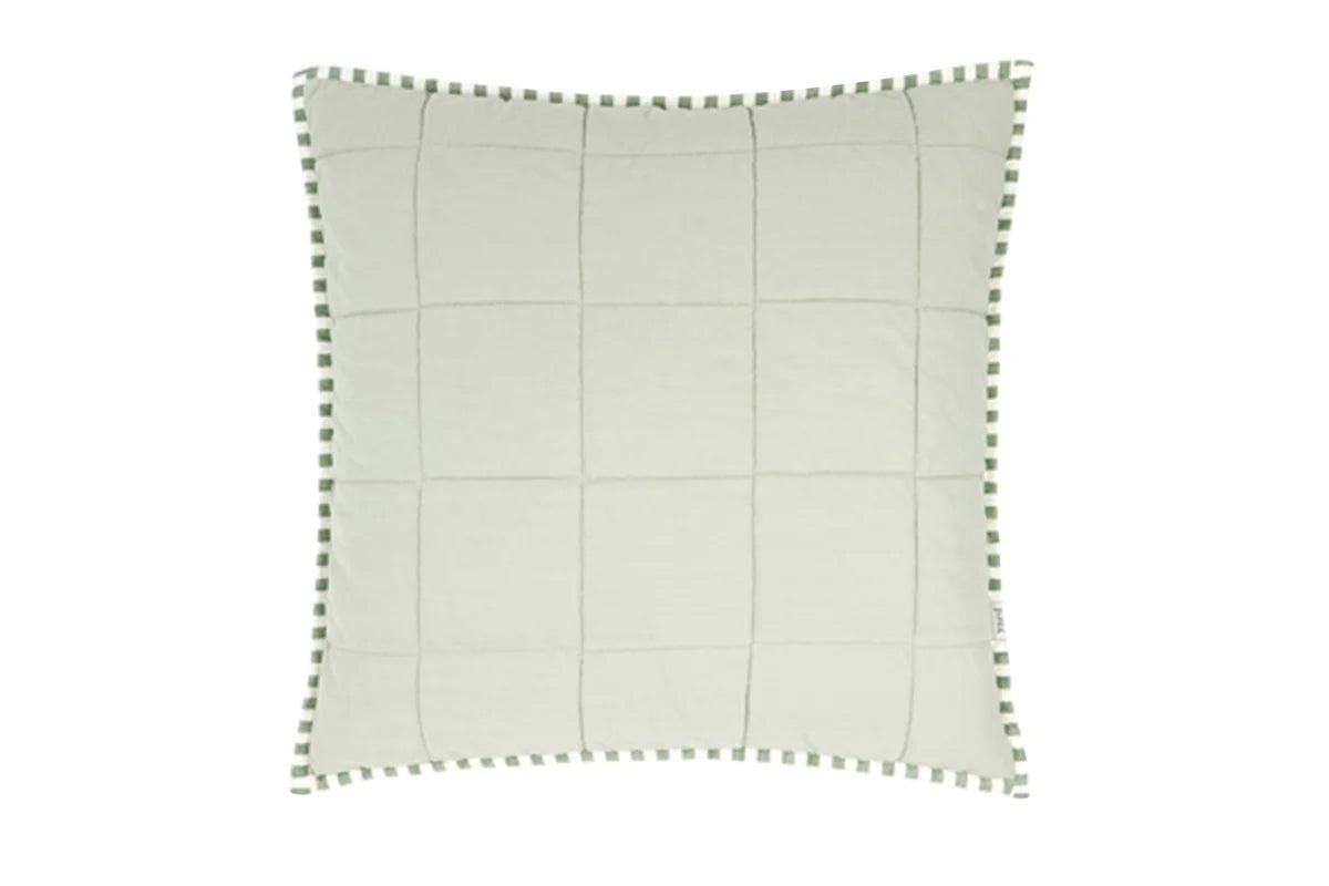 Yard | Hebden Polyester Cushion | Forest/Bay Green | 55 x 55 cm