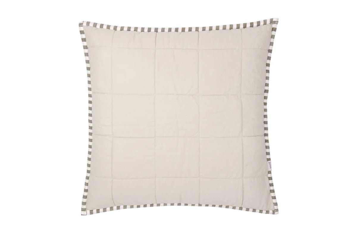Yard | Hebden Polyester Cushion | Mole/Stone | 55 x 55 cm