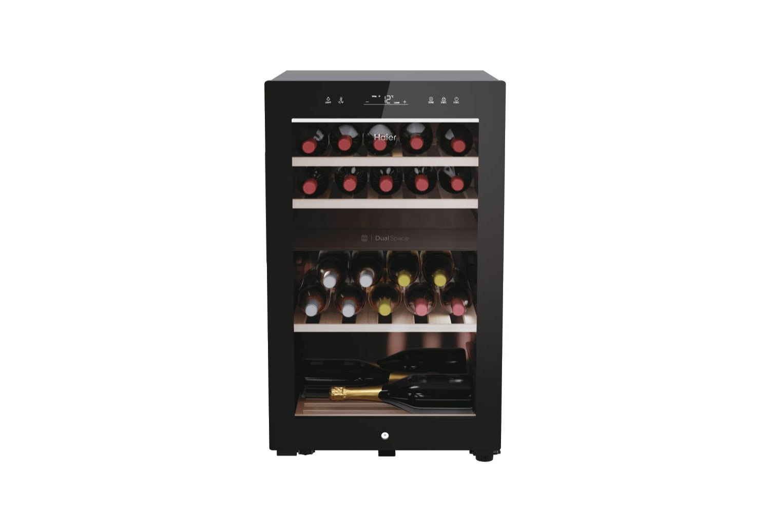 Haier Wine Bank 50 Series 7 Freestanding (42 Bottles) Wine Cooler | HWS42GDAU1