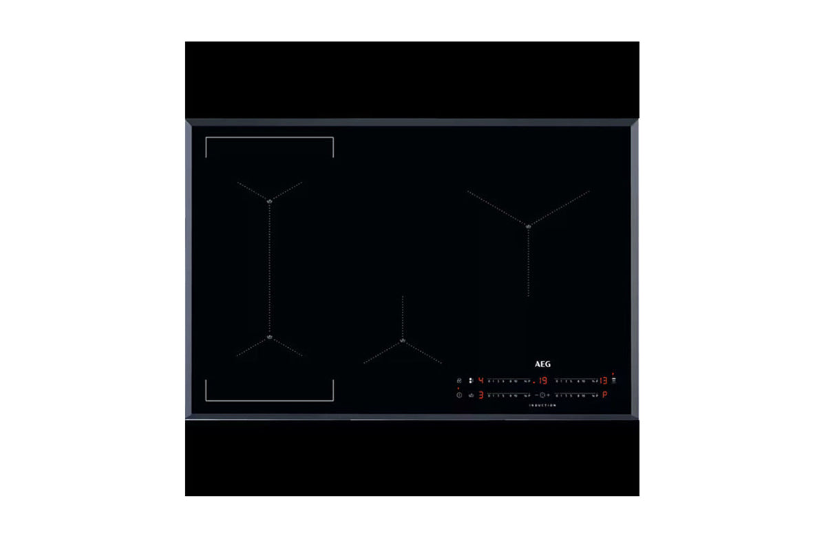 AEG 7000 SenseBoil 80cm 4 Zones Induction Hob | IAE84421FB | Black