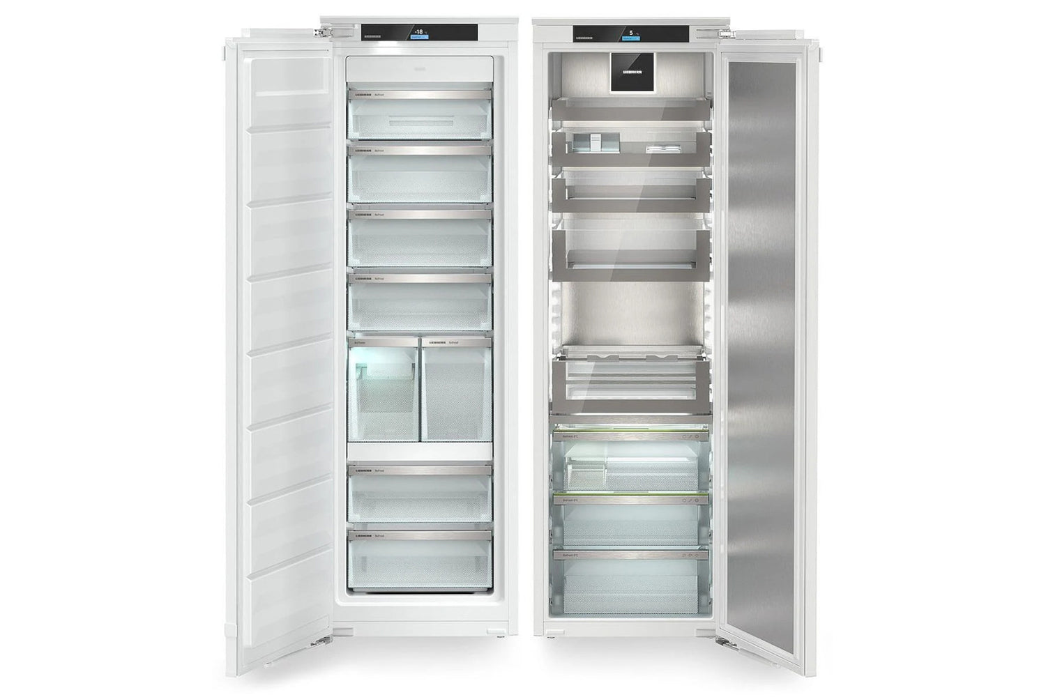 Liebherr Prime BioFresh Side-by-Side Built-in Fridge Freezer | IXRF5175 | White