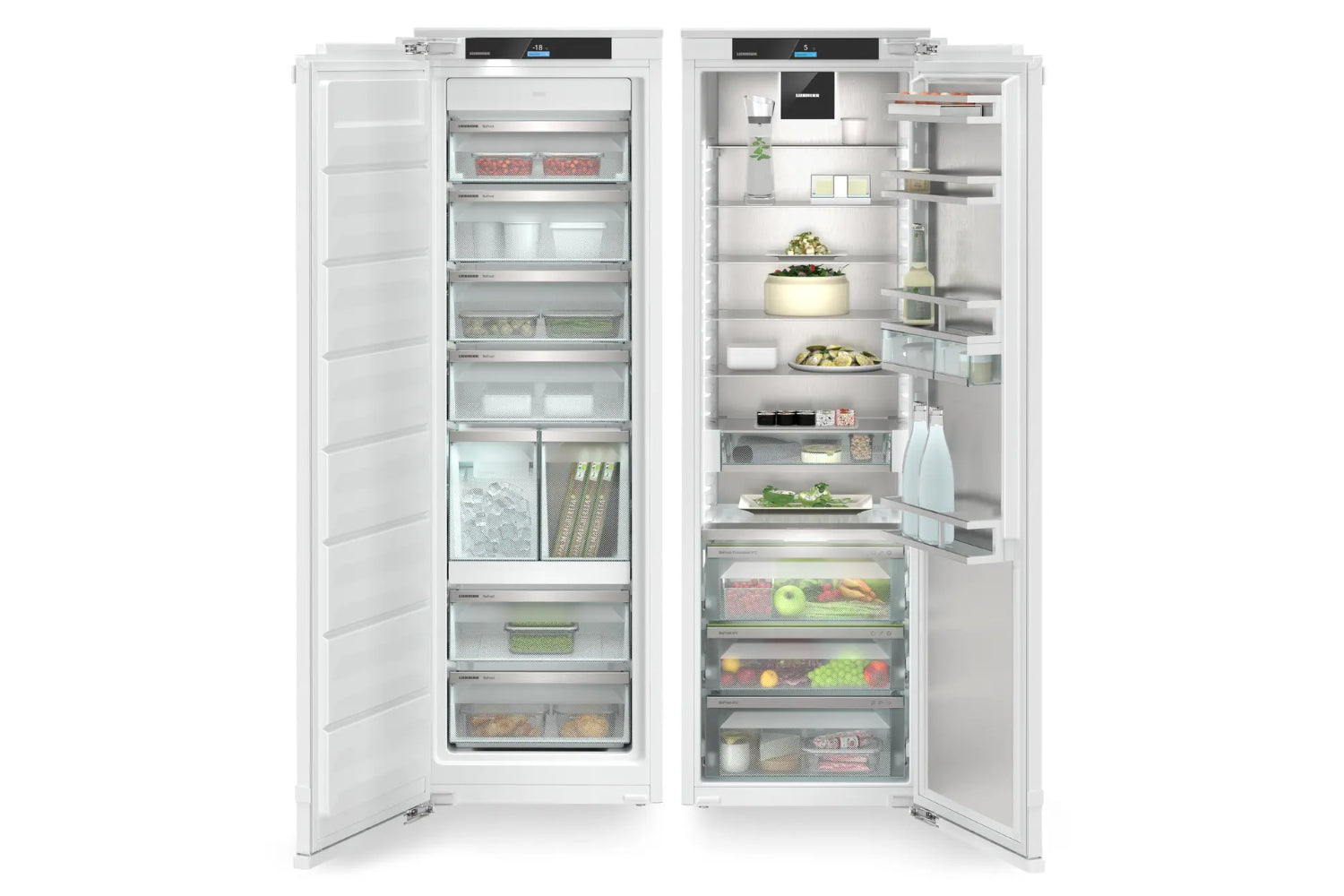 Liebherr Peak BioFresh NoFrost Built-in Fridge Freezer | Right Hinged | IXRFA5175
