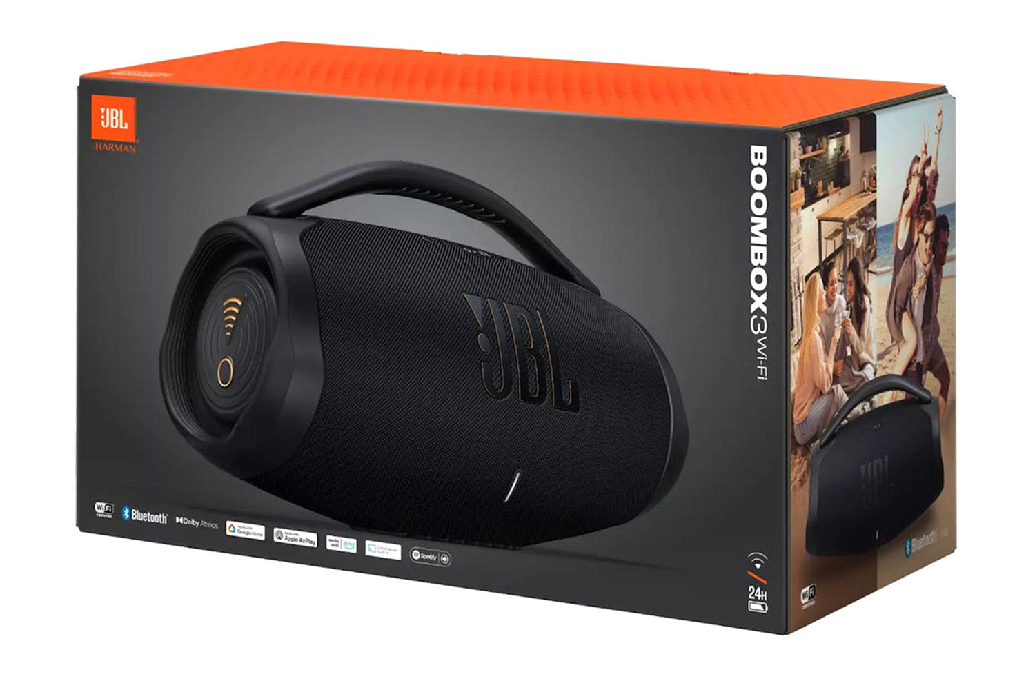 Jbl Boombox Woofer Size JBL Boombox Wi-Fi Portable Bluetooth