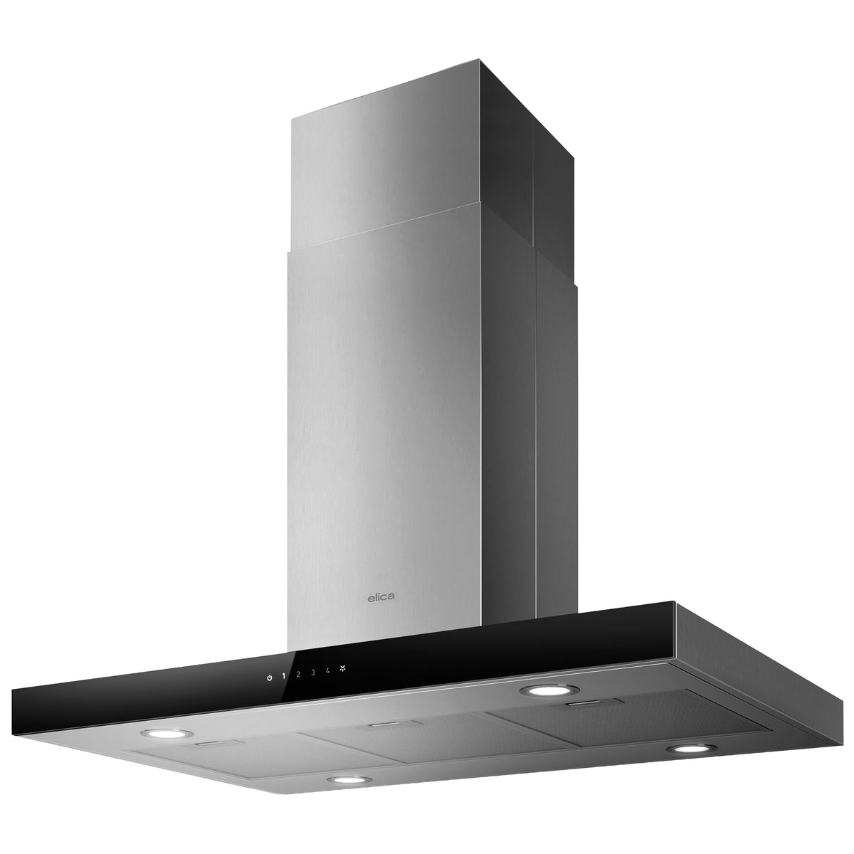 Elica 90cm Joy Island Hood | JOYISLBLIXA90 | Black Stainless Steel