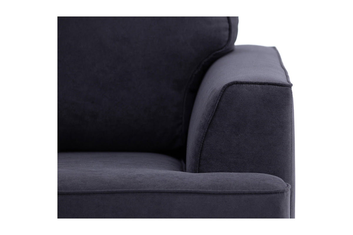 Jude 3 Seater Sofa | Fabric | Blue