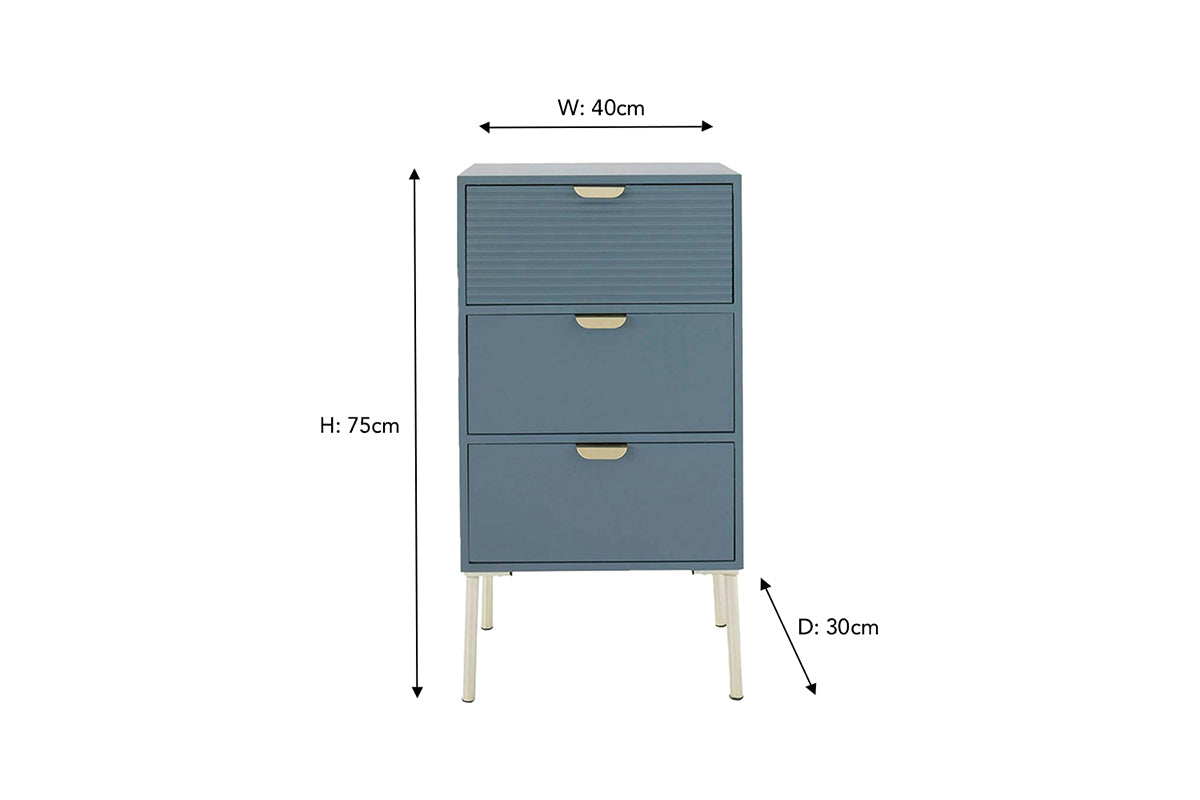 Frankie Bedside Table | Large | Colour Options