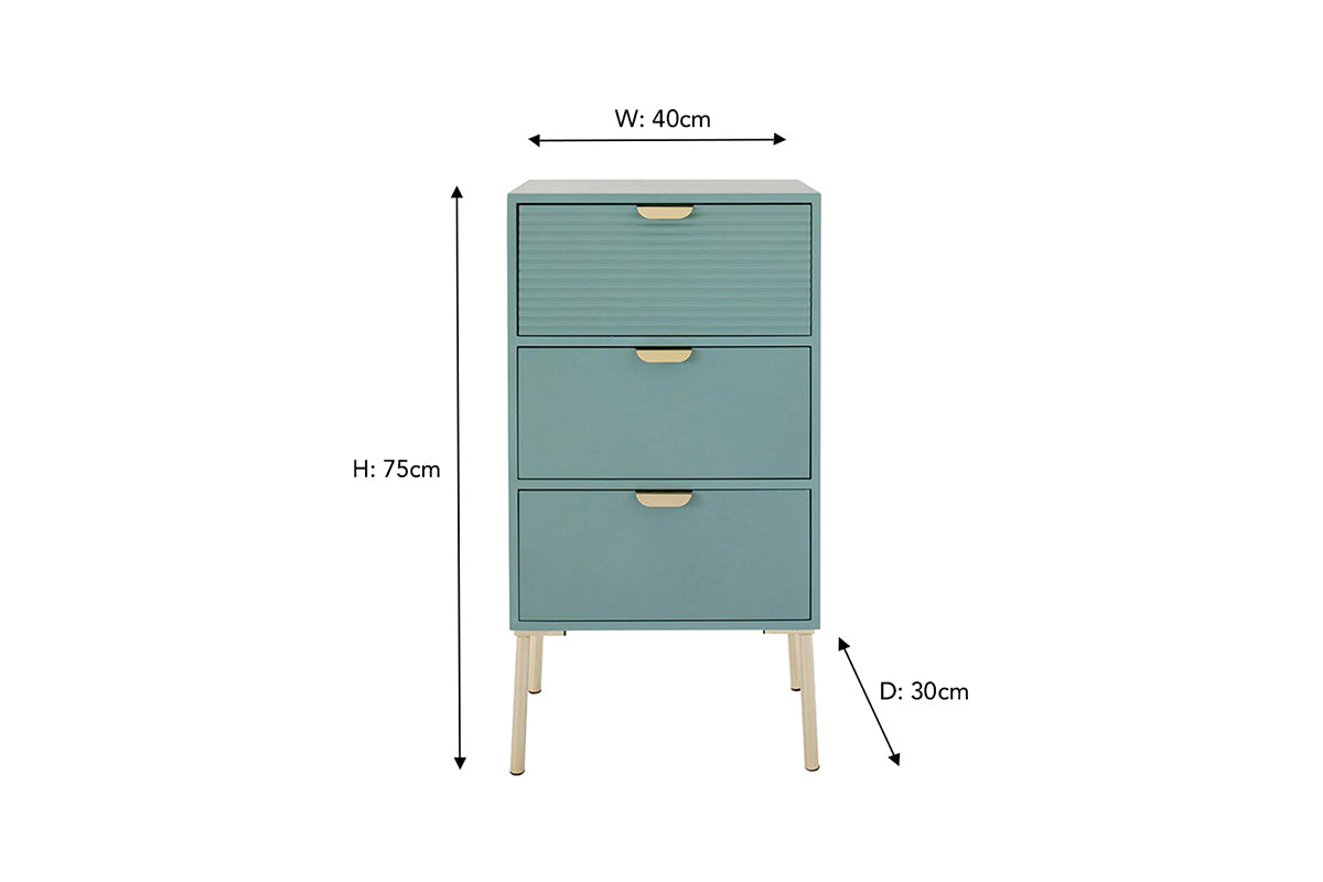 Frankie Bedside Table | Large | Colour Options