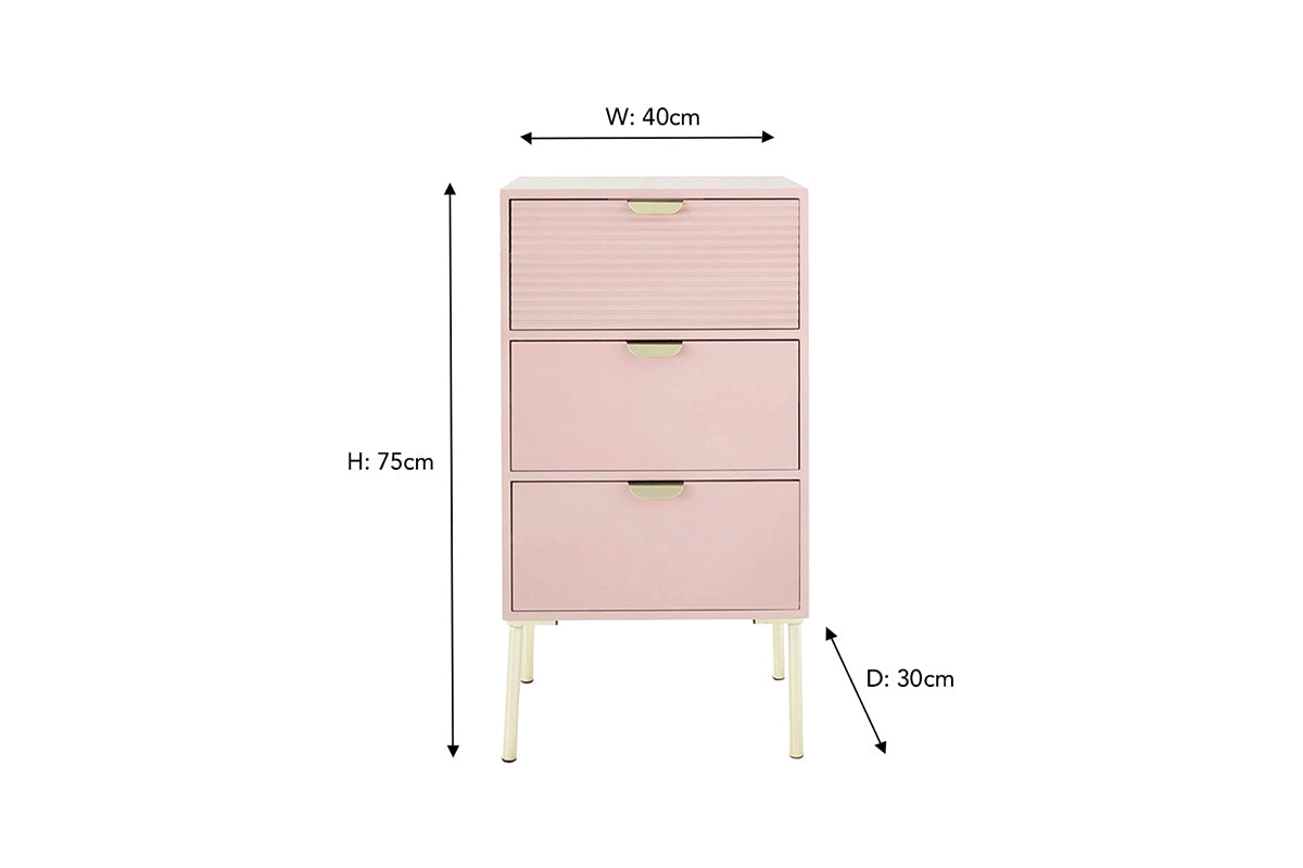 Frankie Bedside Table | Large | Colour Options