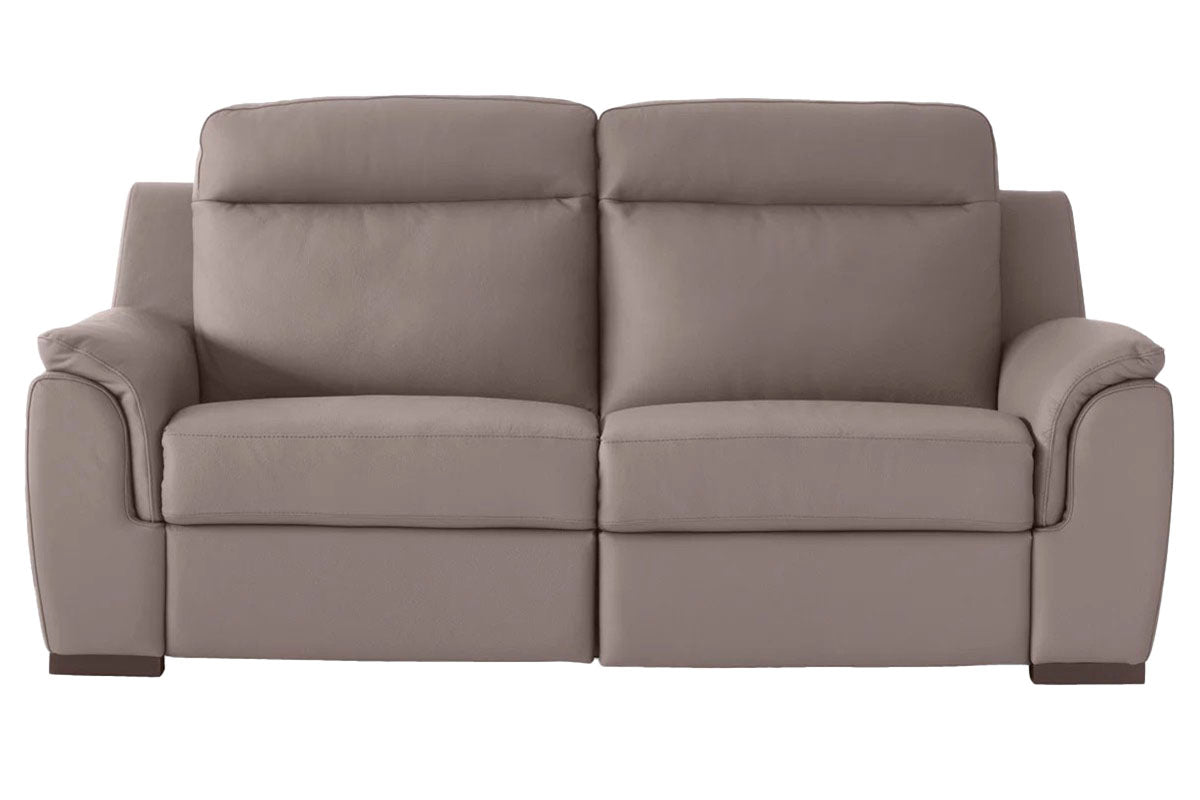 Katrina 3 Seater Sofa | Power Recliner | Fabric | Brown