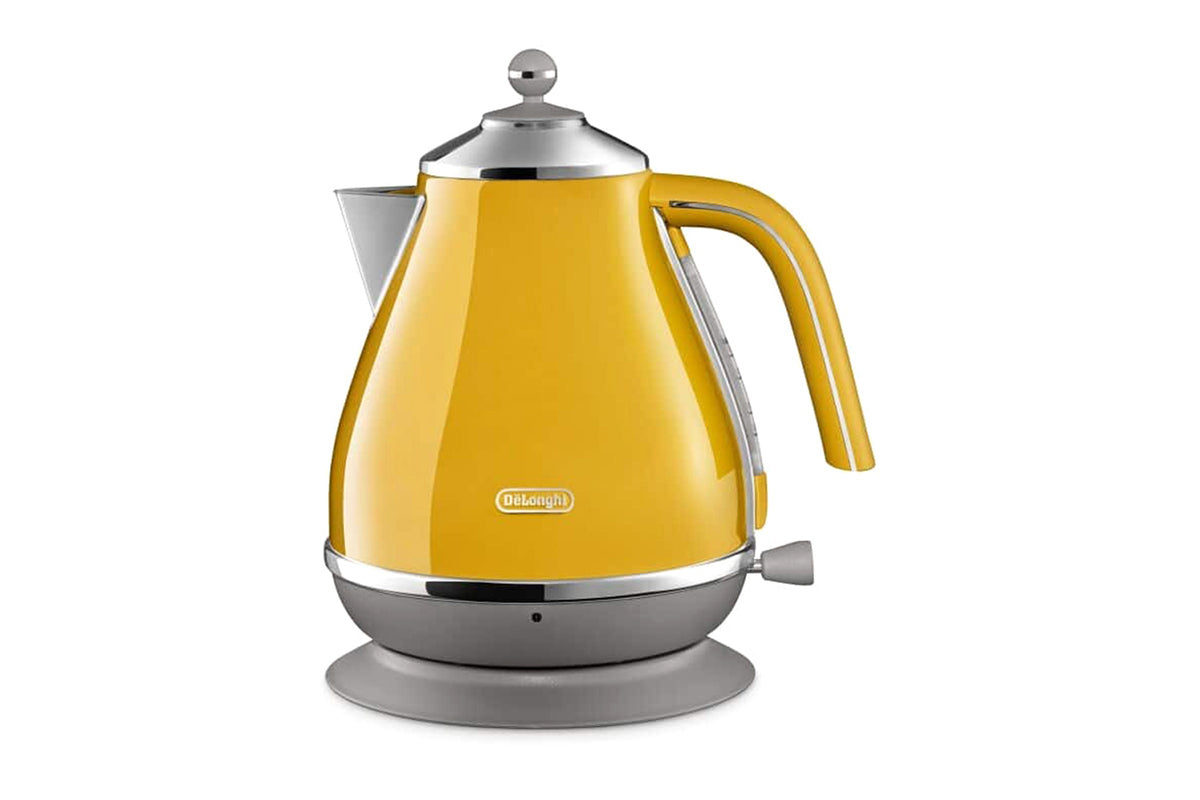 DeLonghi 1.7L Icona Capitals Kettle | KBOC3001.Y | Yellow