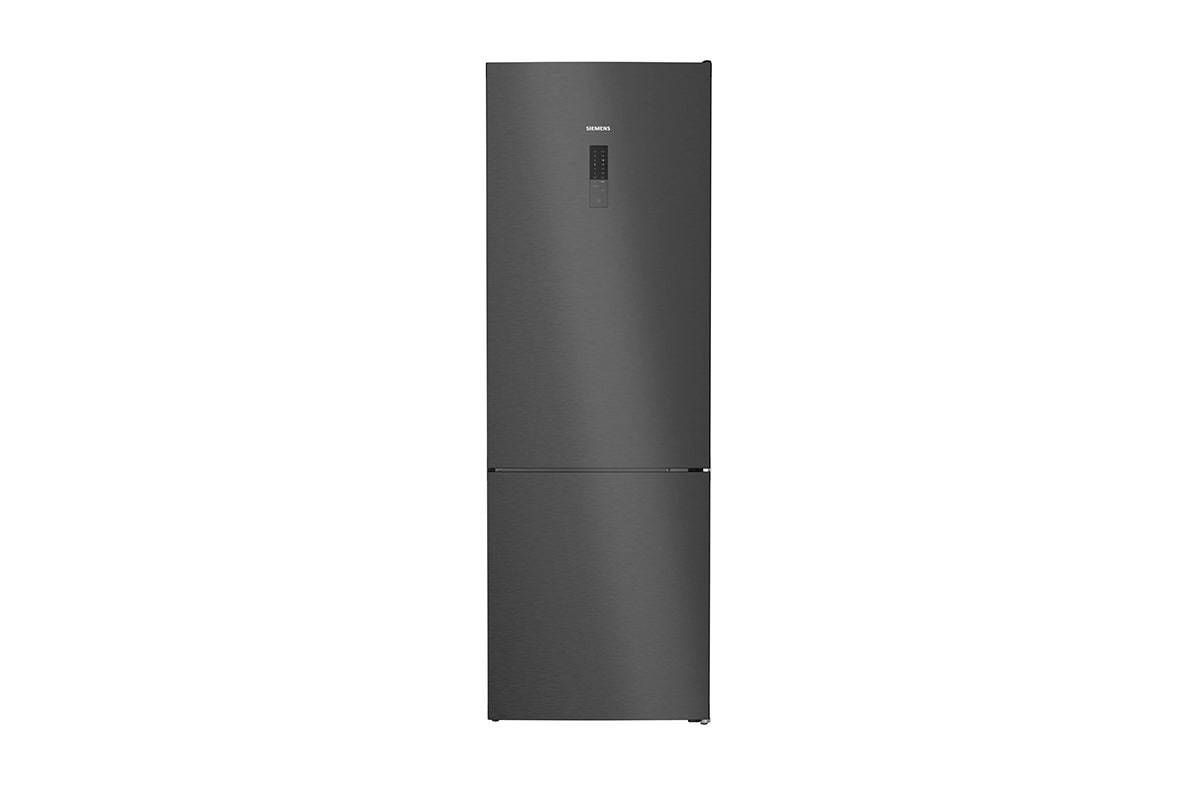 Siemens iQ300 Freestanding Fridge Freezer | Right Hinge | KG49NXXCF | Brushed Black Steel