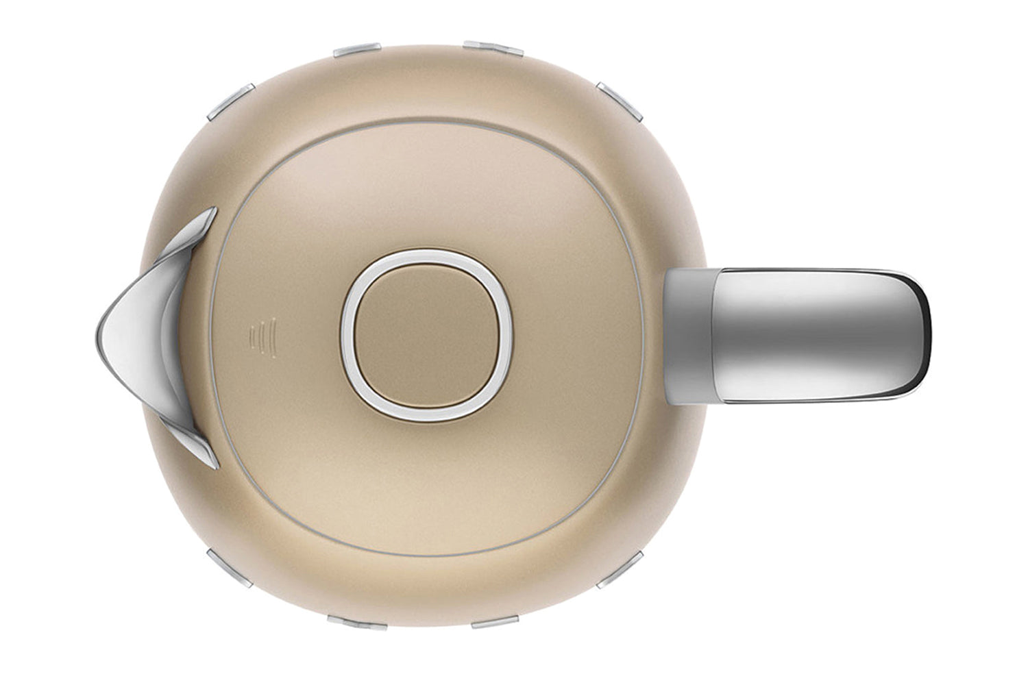 Smeg 1.7L 50's Style Electric Kettle | KLF03CHMUK | Champagne